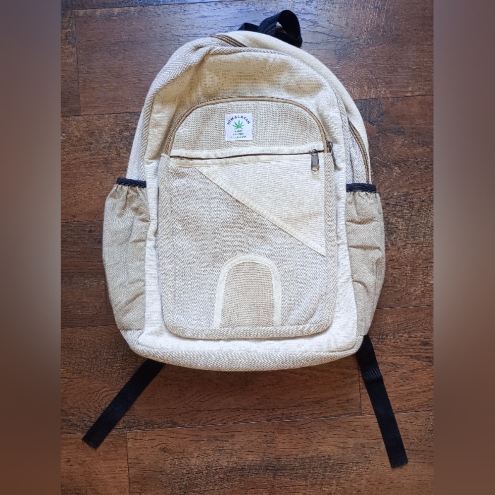 Himalayan Hemp tHC Free Backpack Handmade In Nepal